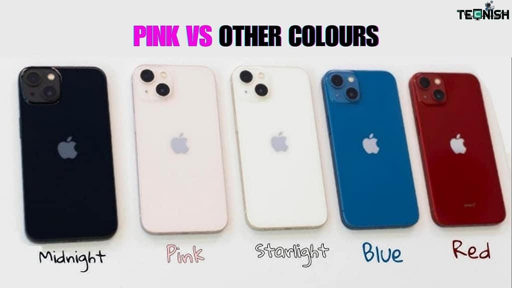 Pink iPhone 13 vs Other Colors