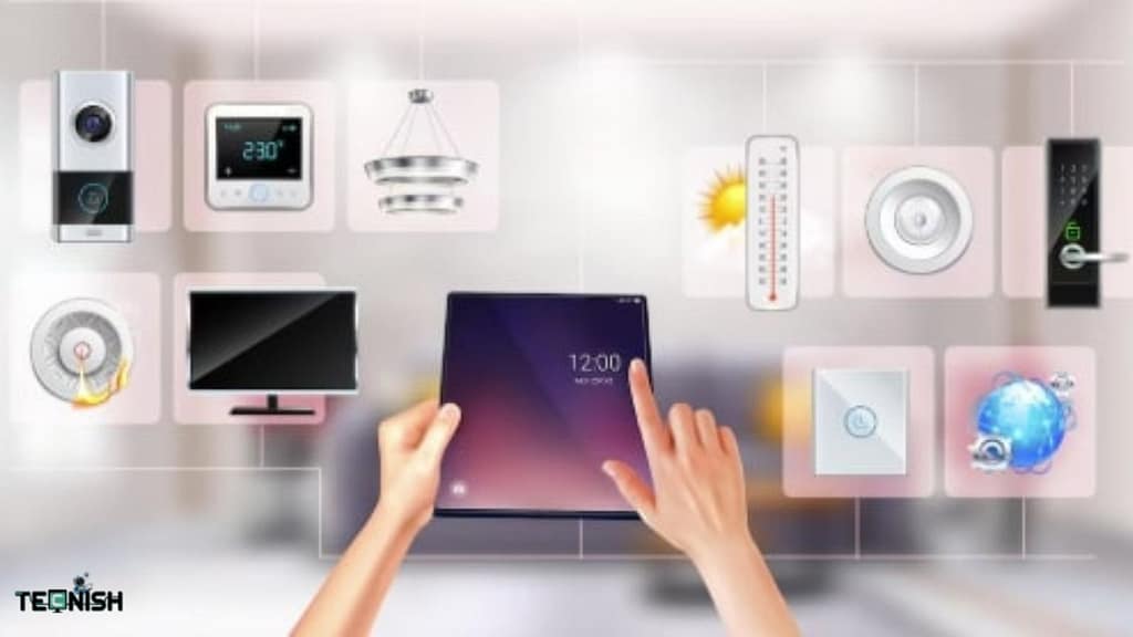 Essential tools and materials for installing a smart light switch, including screwdrivers, voltage tester, wire stripper, and smart switch