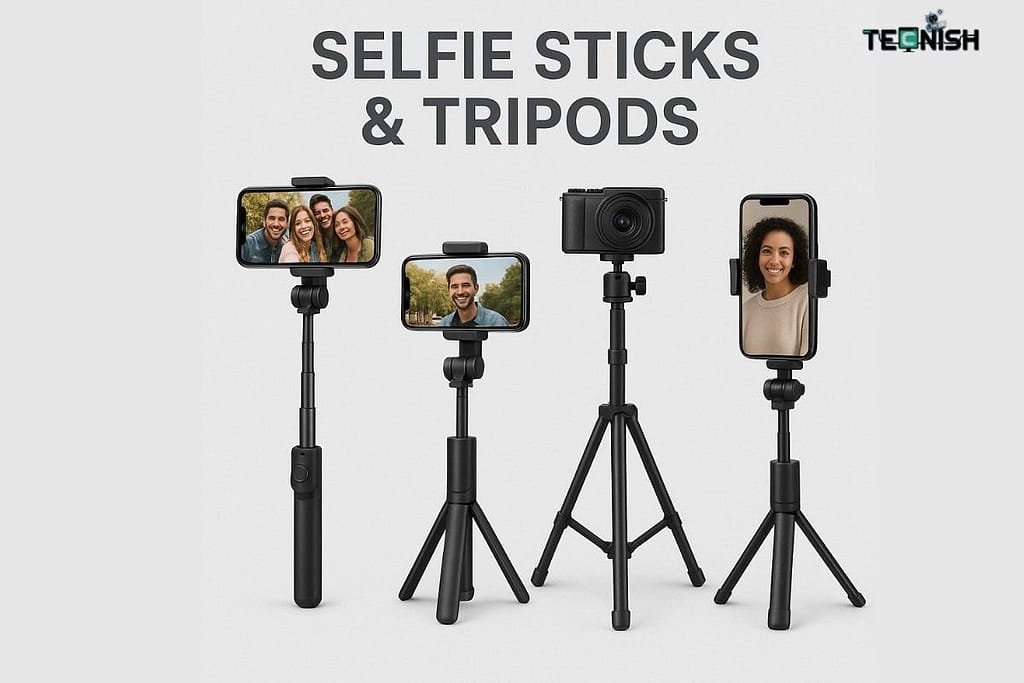 Selfie Sticks & Tripods