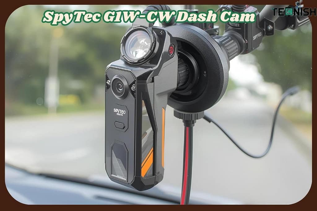 3. SpyTec G1W-CW Dash Cam