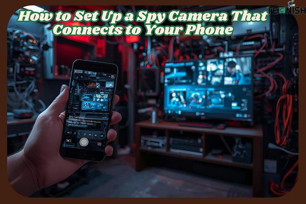 How to Set Up a Spy Camera That Connects to Your Phone