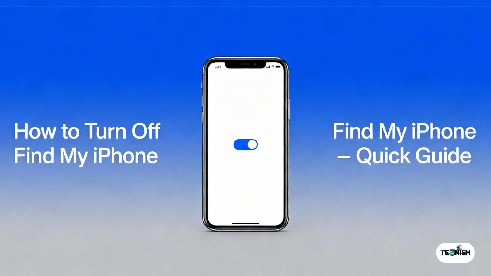 How to Turn Off Find My iPhone