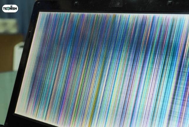 Flickering Line on laptop screen
