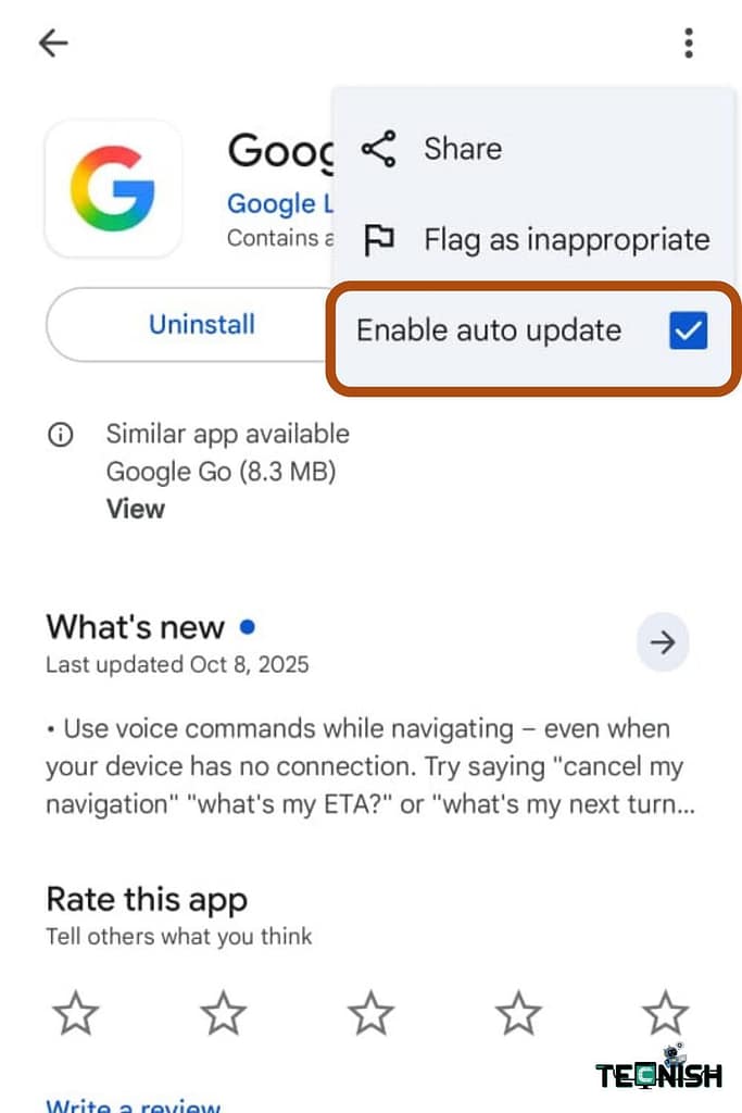 Turn Off Gemini Updates (Optional)