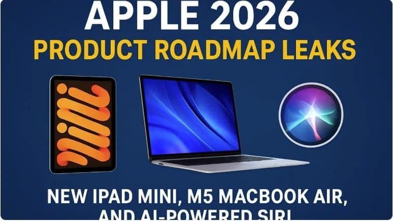 Apple’s 2026 Products Roadmap Leaks
